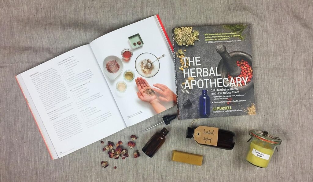 The Herbal Apothecary: 100 Medicinal Herbs and How to Use Them     Paperback – Illustrated, December 30, 2015